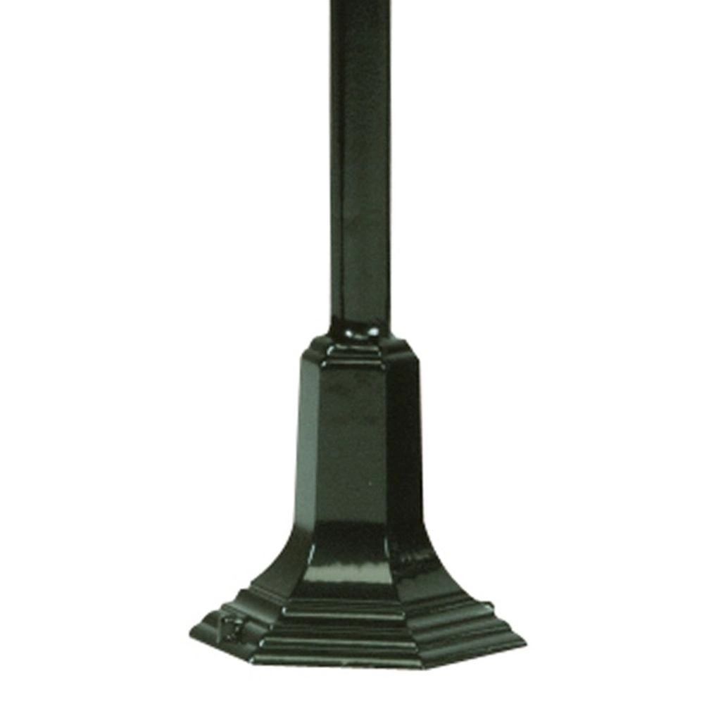 Klassieke tuinlamp Ancona zwart KS verlichting 8714732509640
