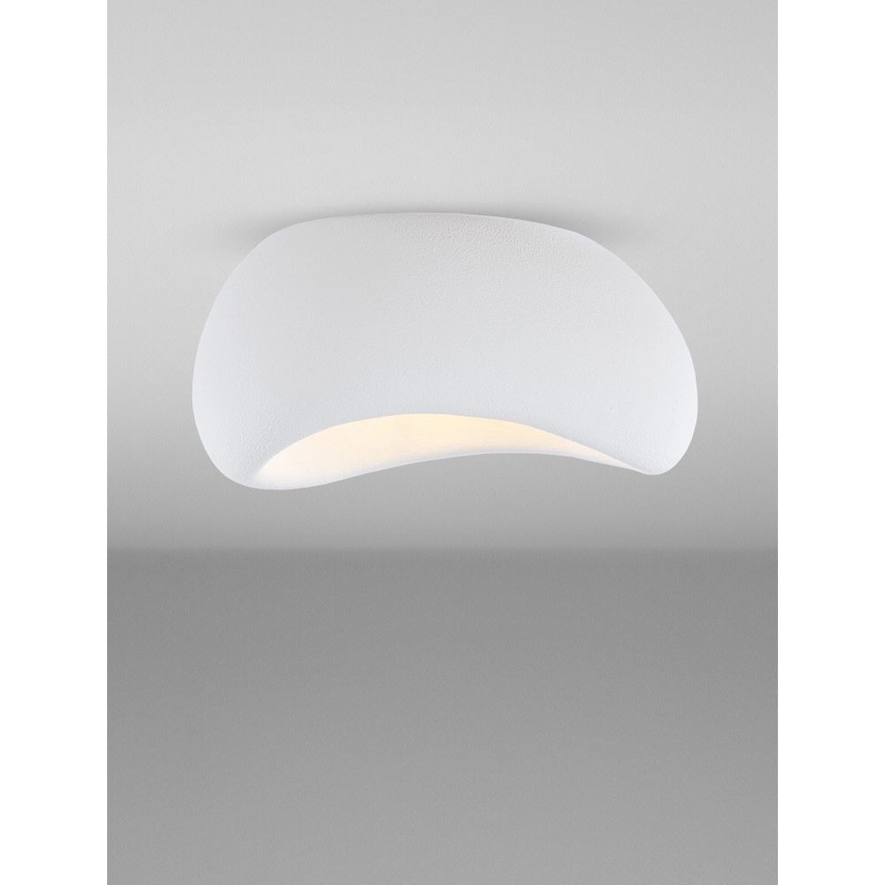 Natuurlijke plafondlamp Aere wit 60cm Lyora 5212017460820