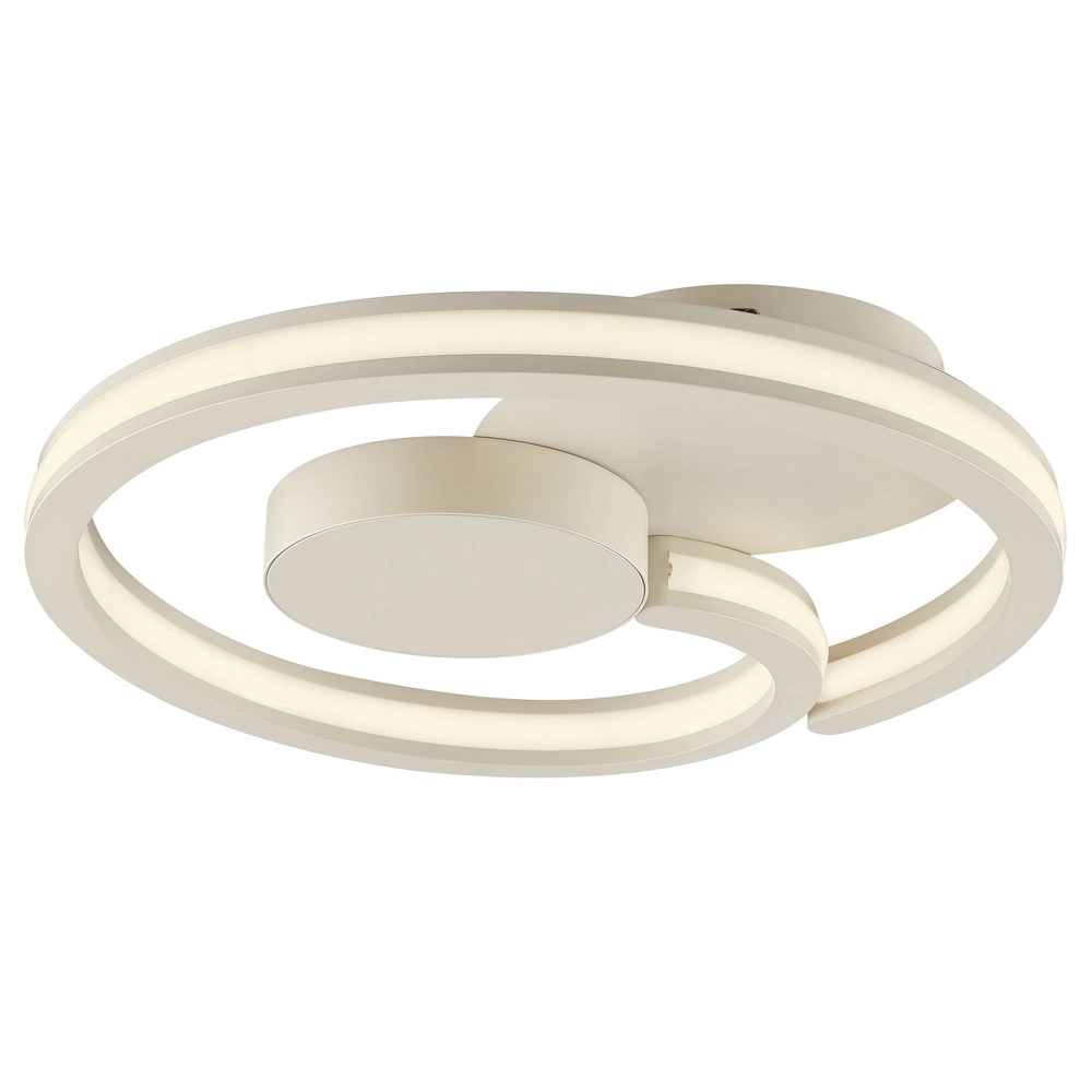 Plafondlamp beige Revola design Ø 40cm