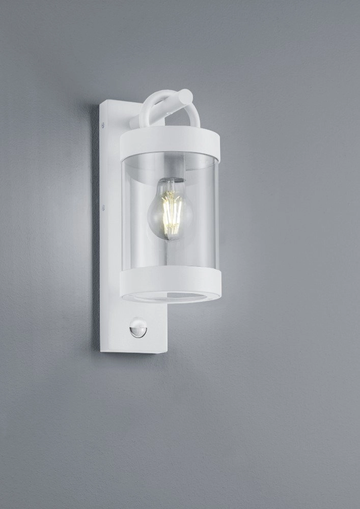Witte buitenlamp Sambesi met bewegingssensor Trio 4017807492422