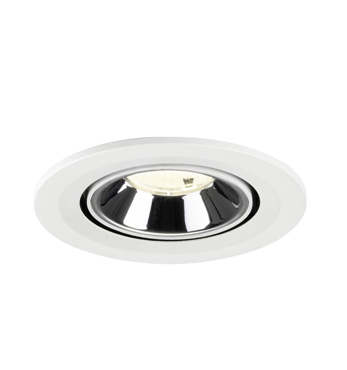 Inbouwspot Numinos Gimble S wit/chroom 4000K - 55gr SLV 4024163313223