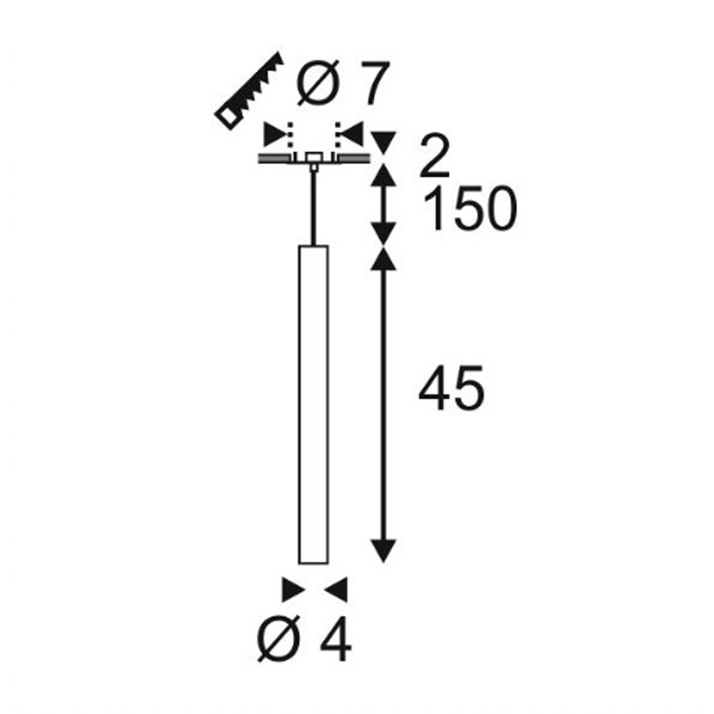 Led hanglamp Helia Pendel SLV 4024163172820