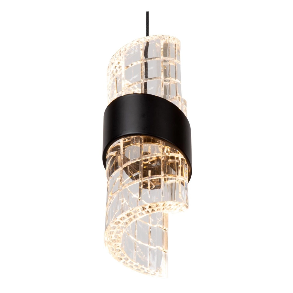 Design hanglamp Kligande 5-lichts zwart rond Lucide 5411212134639