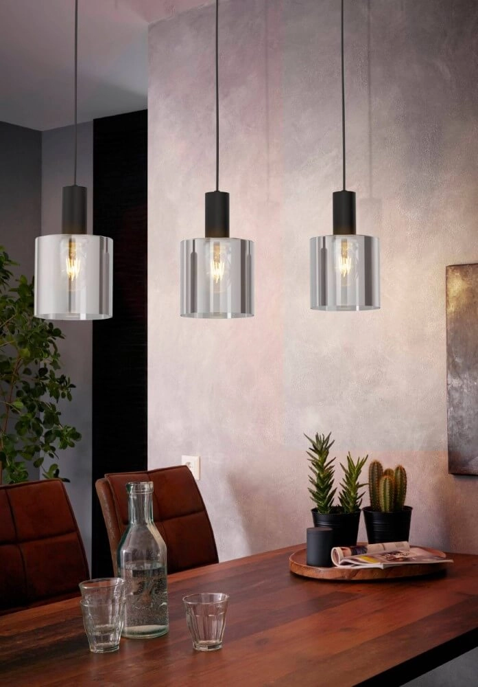 Hanglamp Gorosiba Glas Eglo 9002759987534