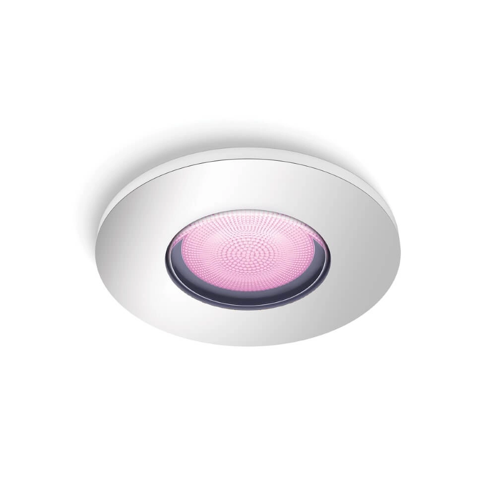 Inbouwspot Hue Xamento - White and color Zilver Philips 8719514355347