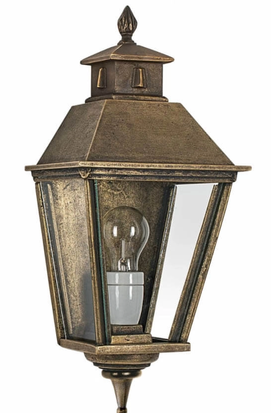 Bronzen muurlamp Rijswijk