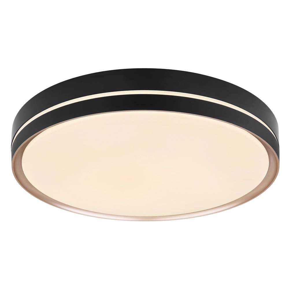 Design plafondlamp Manni zwart Ø 48,5cm