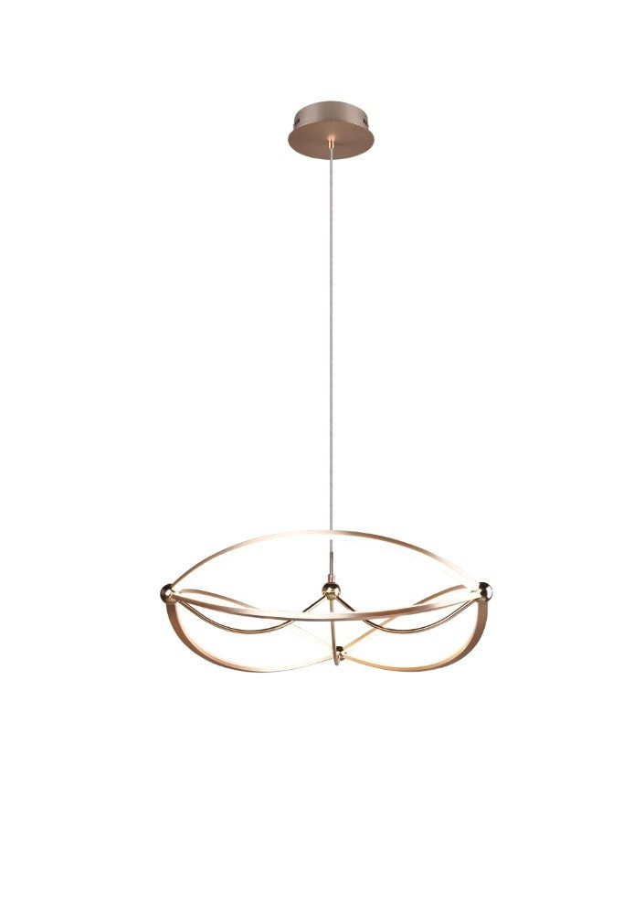Klassieke led hanglamp Charivari Ø 62cm Trio 4017807461145