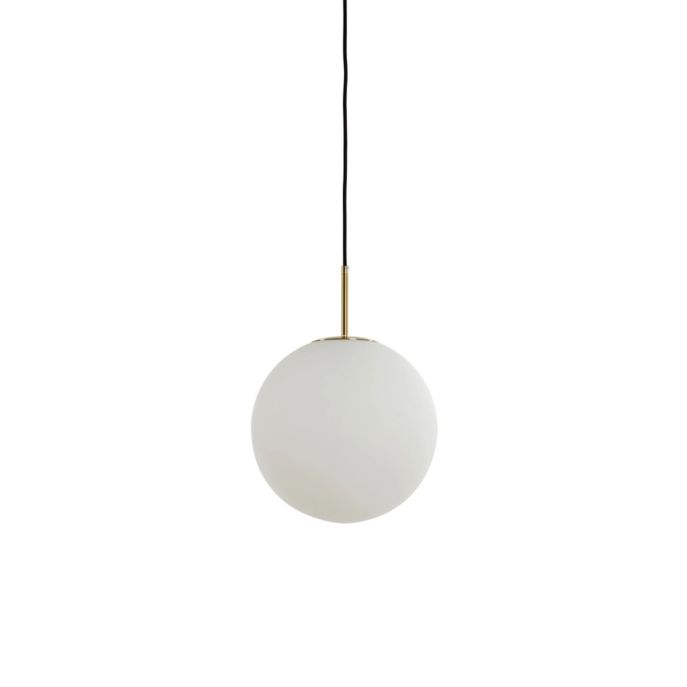 Opaal glazen hanglamp Medina Ø 25cm