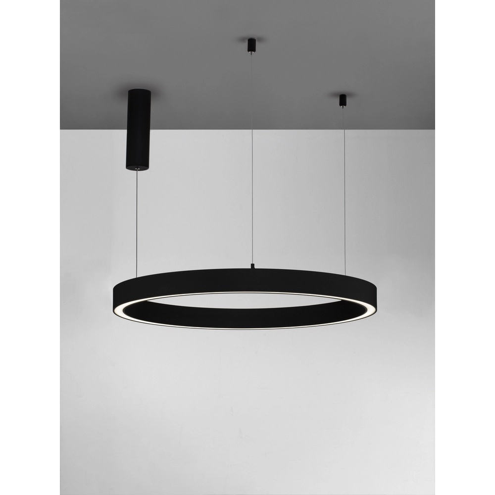 Design hanglamp Sting zwart Ø 80cm