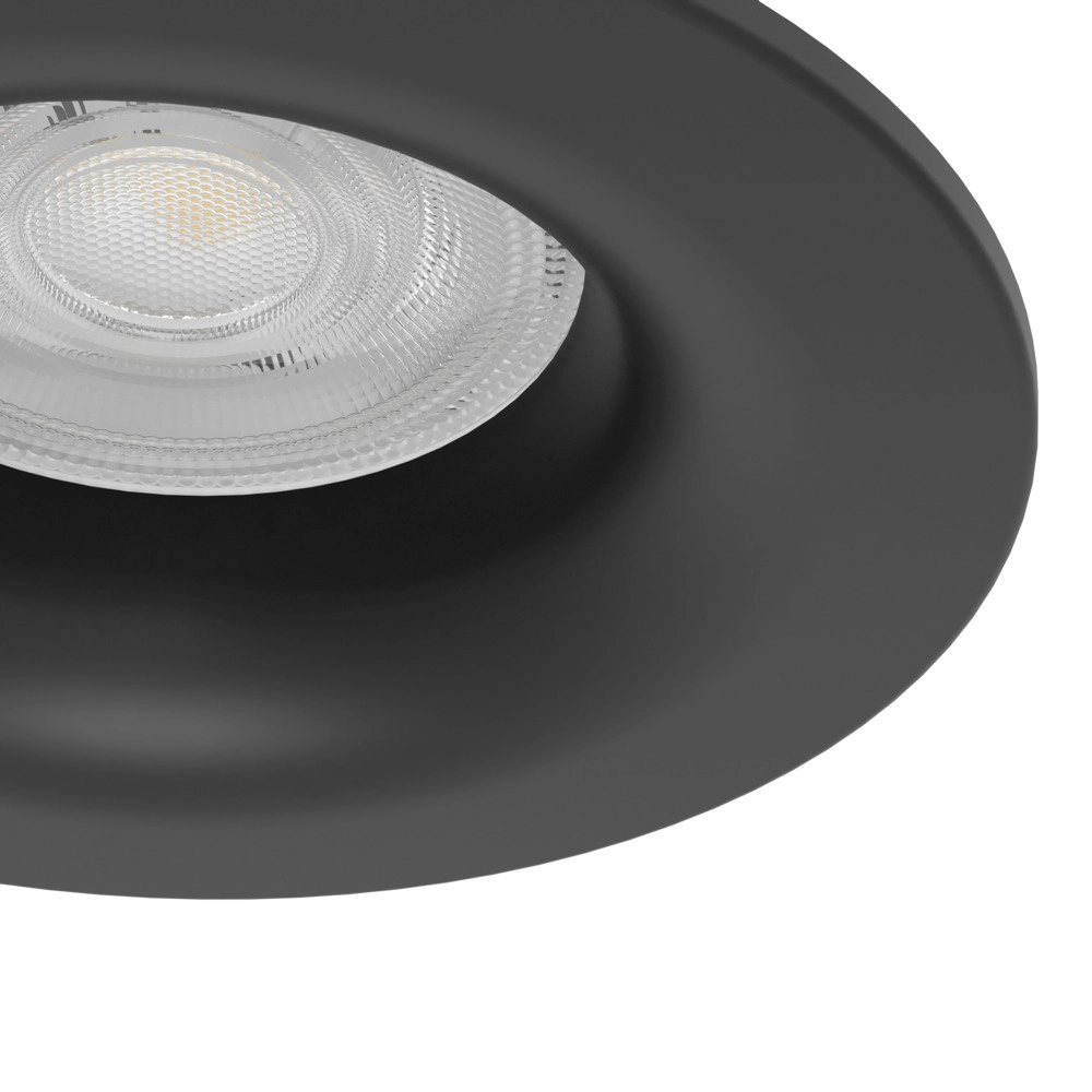 Inbouwspot Salabate zwart Ø 8,8cm IP65 Eglo 9008606358861