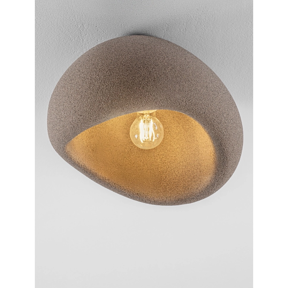 Natuurlijke plafondlamp Aere bruin 40cm Lyora 5212017476760