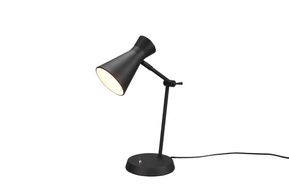 Zwarte bureaulamp Enzo