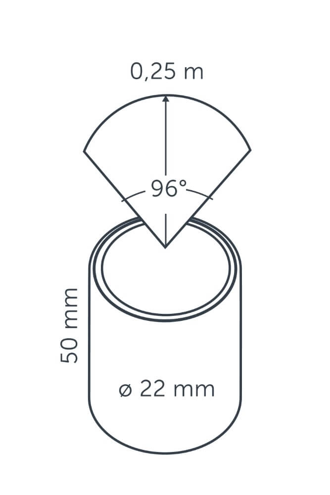 Small recessed spot Fusion 22 mm. 12 volt LED In-lite 8717051003448