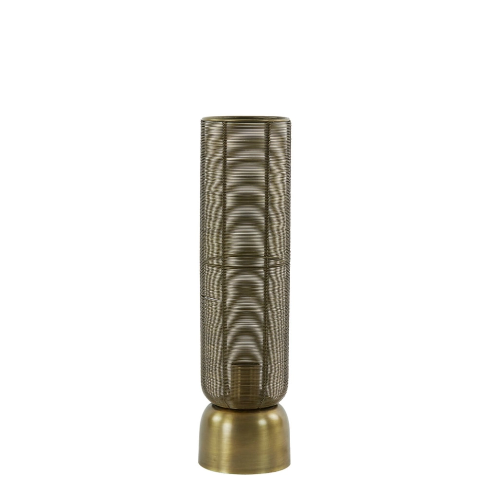 Tafellamp Lezuza Ø 13,5cm brons