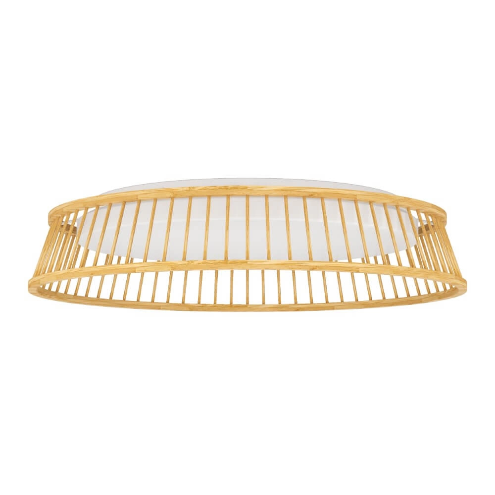 Rotan led plafondlamp Luppineria Ø 45cm