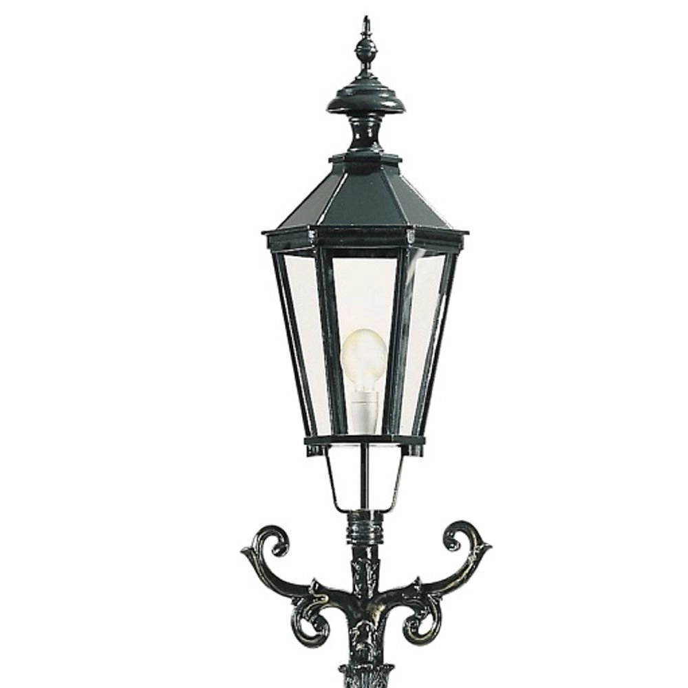 Nostalgische tuinlamp Hannover zwart KS verlichting 8714732080408