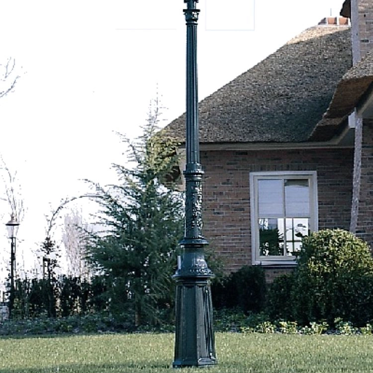 Nostalgic mast New York V1 zwart KS verlichting 8714732593649