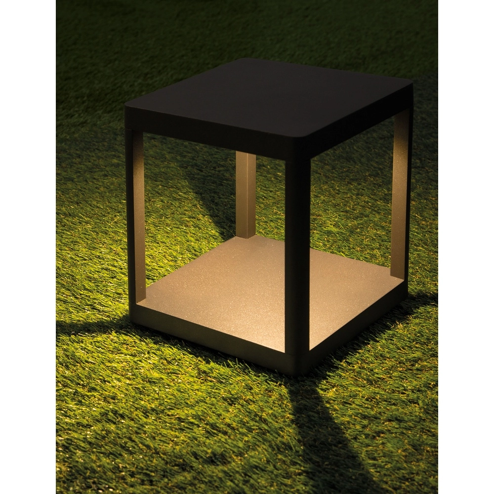 Vierkante tuinlamp Surf 23cm