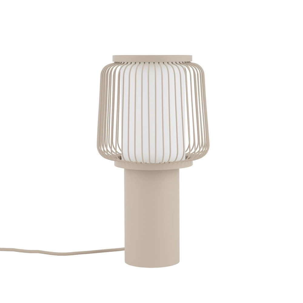 Tafellamp Nome Ø 18cm zand bruin Lyora 5903139122528