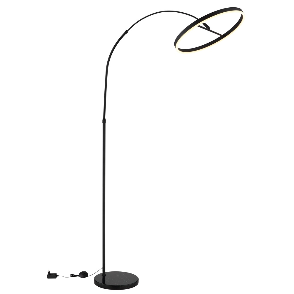Design booglamp Jerrold zwart Globo 9007371566396