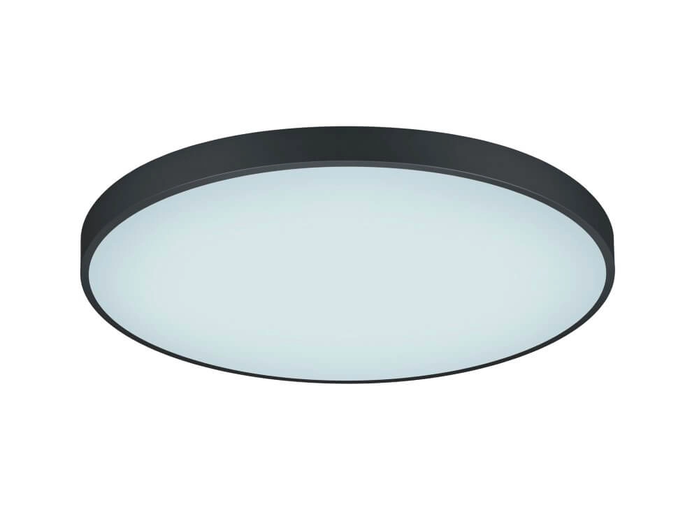 Zwarte plafonniere Waco Ø 75cm Trio 4017807525090