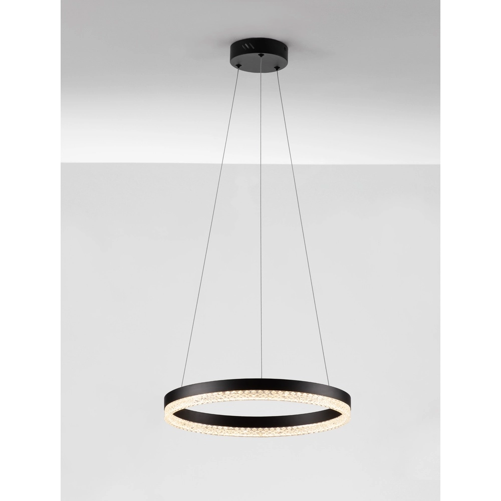 Hanglamp Adria zwart Ø 40cm Lyora 5212017443762