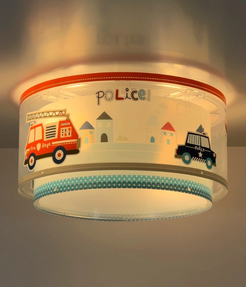 Ø 33cm plafondlamp Police Dalber 8420406003238