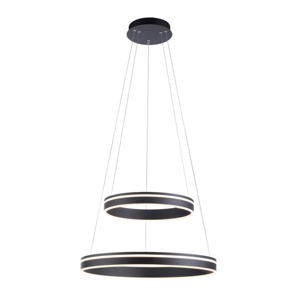Hanglamp Q-Vito Ø 59cm antraciet Paul Neuhaus 4012248367445