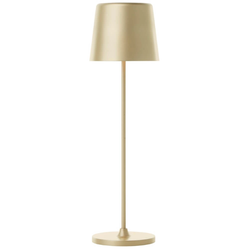 Gouden tafellamp Kaami design