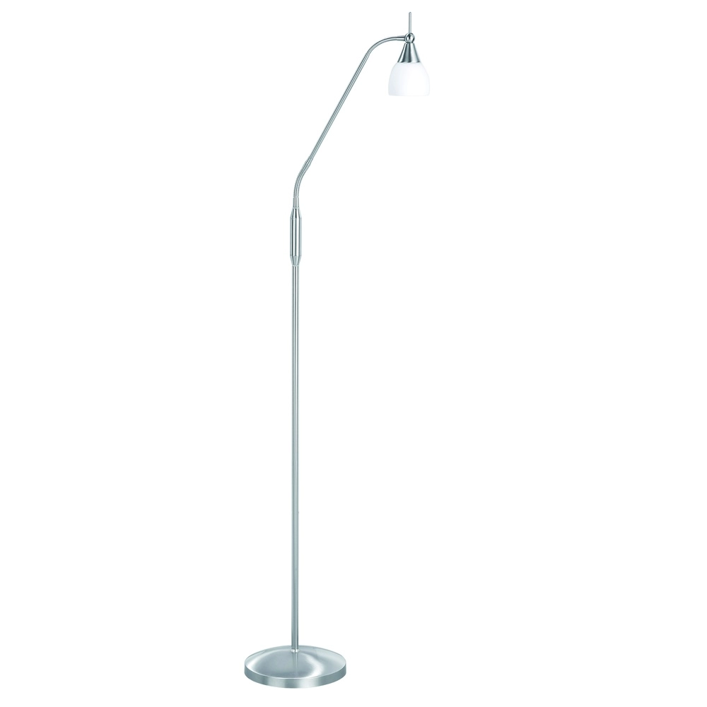 Vloerlamp Touchy nikkel