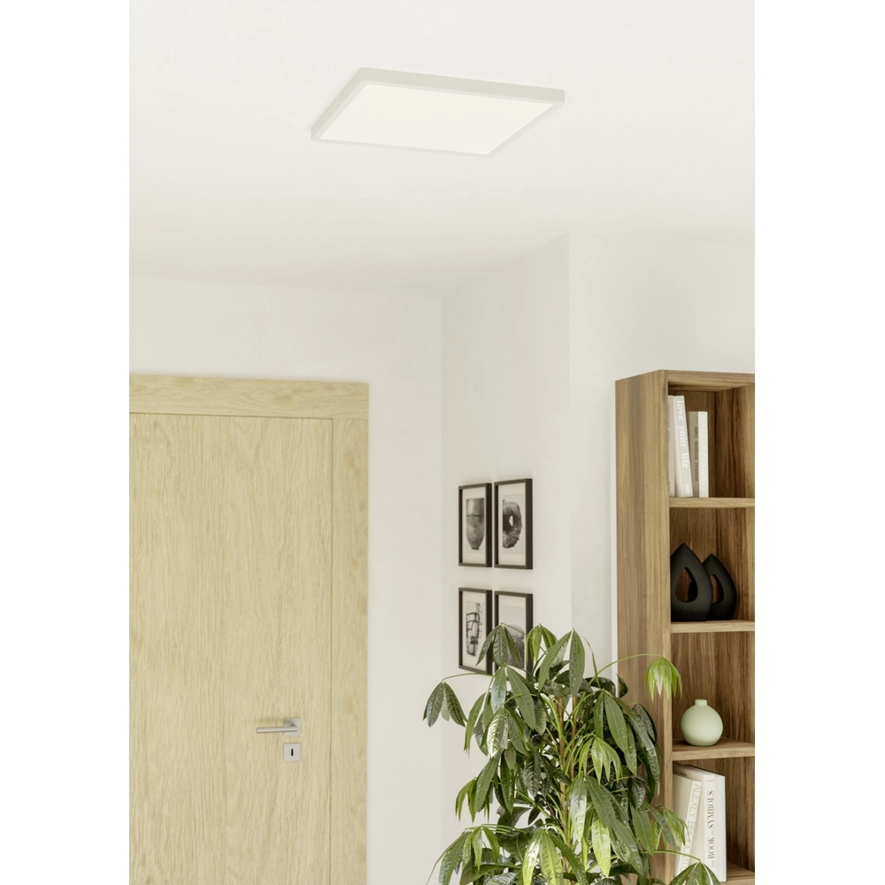 Zigbee plafondlamp Fueva 6-Z vierkant - wit - 39x39cm Eglo 9008606330591
