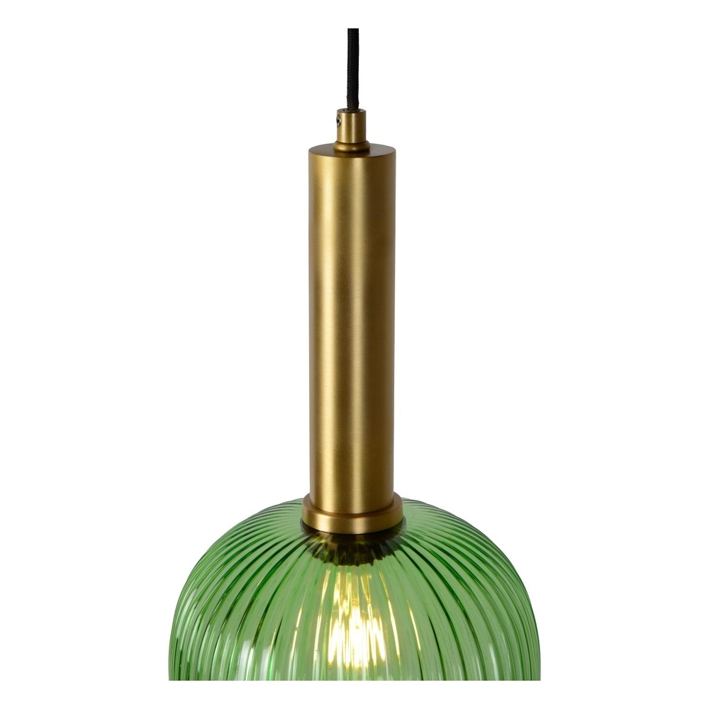 Hanglamp Maloto Ø 20cm groen Lucide 5411212451170