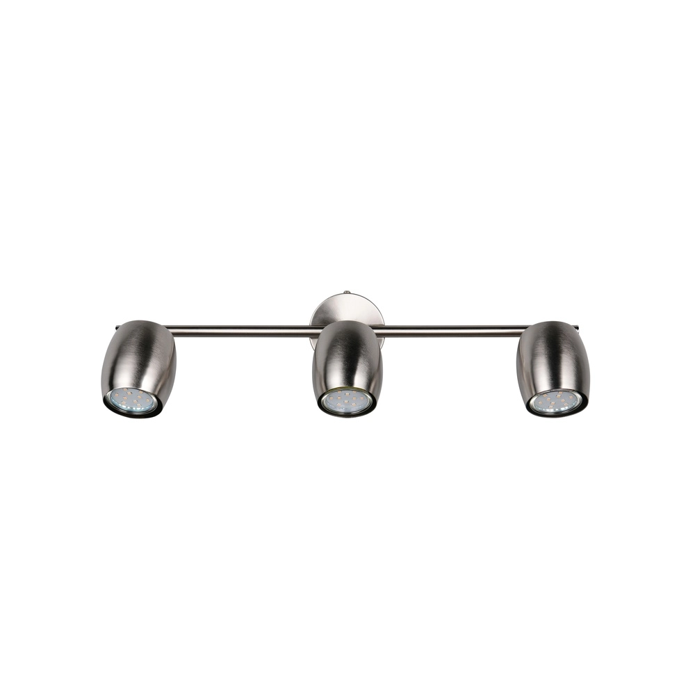 Plafondlamp Nancy 3-lichts nikkel Trio 4017807656985