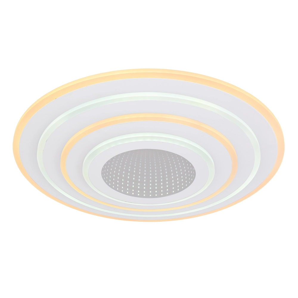Strakke plafondlamp Jocelyn wit Globo 9007371407682