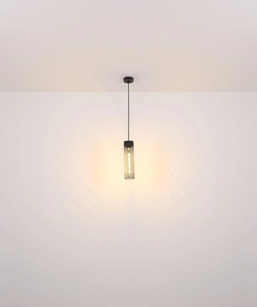 Hanglamp Hans zwart Globo 9007371444502
