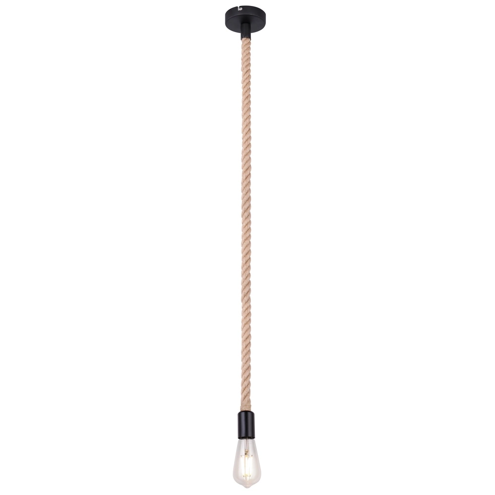 Touwlamp Ulleu zwart Globo 9007371383917