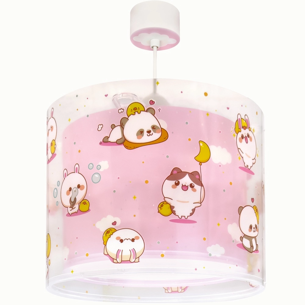 Kinder hanglamp Kawaii Friends roze glow in the dark Dalber 8420406002699