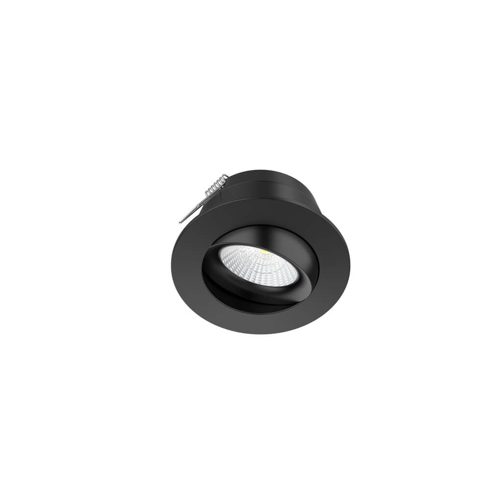Led inbouwspot Tevo zwart - 3000K Lyora 4255805301616