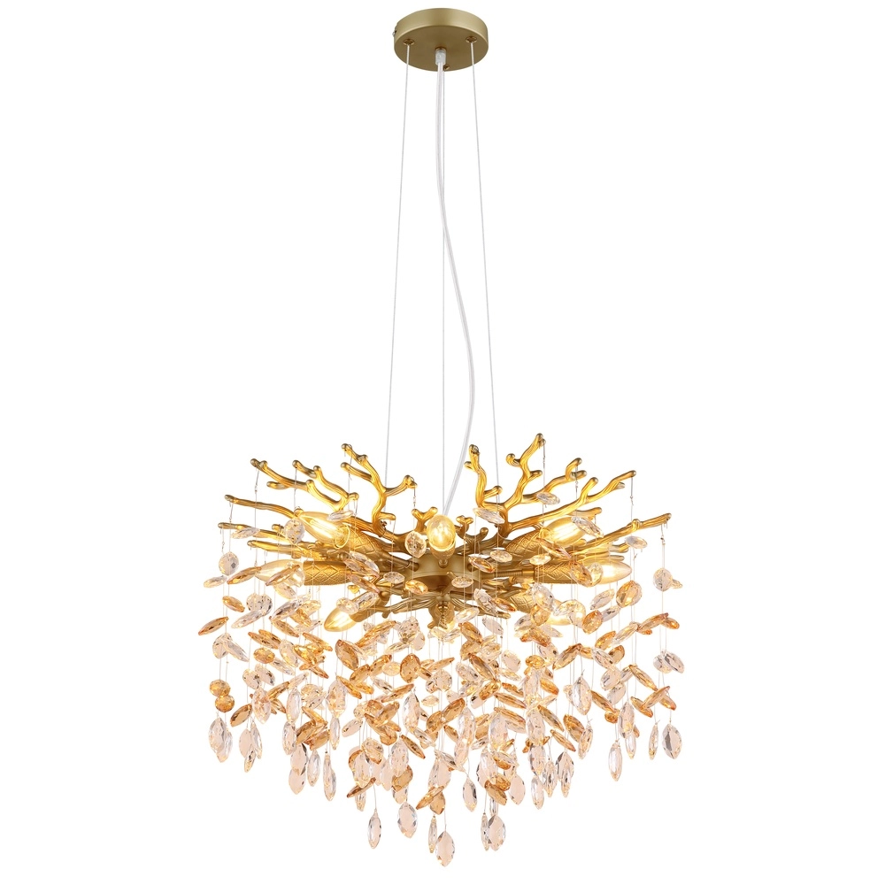 Hanglamp Queena goud Ø 60cm