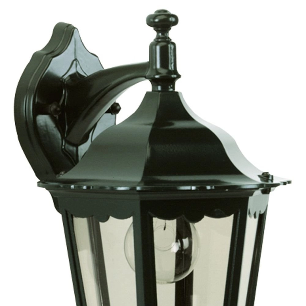 Klassieke buitenlamp Ancona Down zwart KS verlichting 8714732512848
