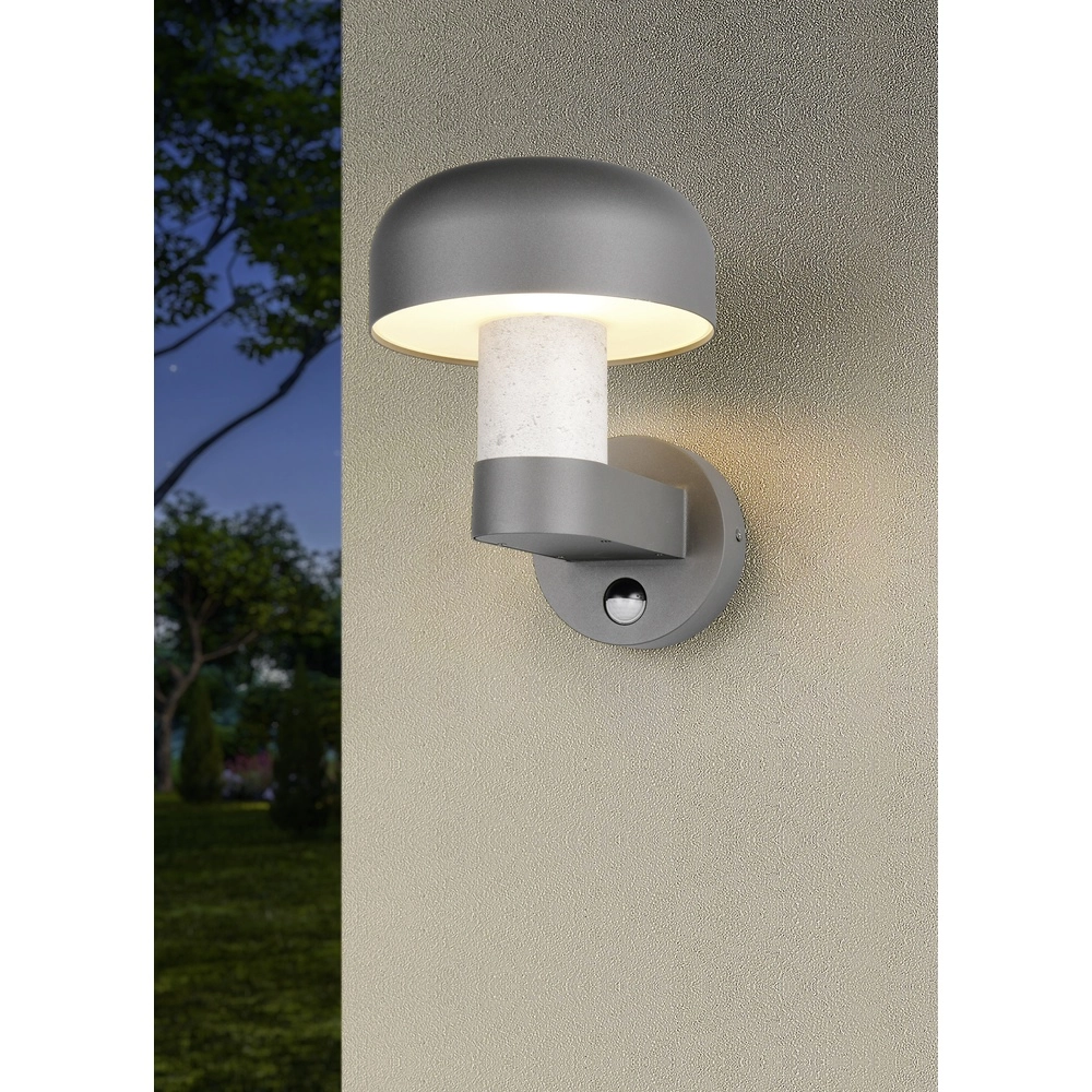 Design wandlamp Fraser grijs Trio 4017807650235