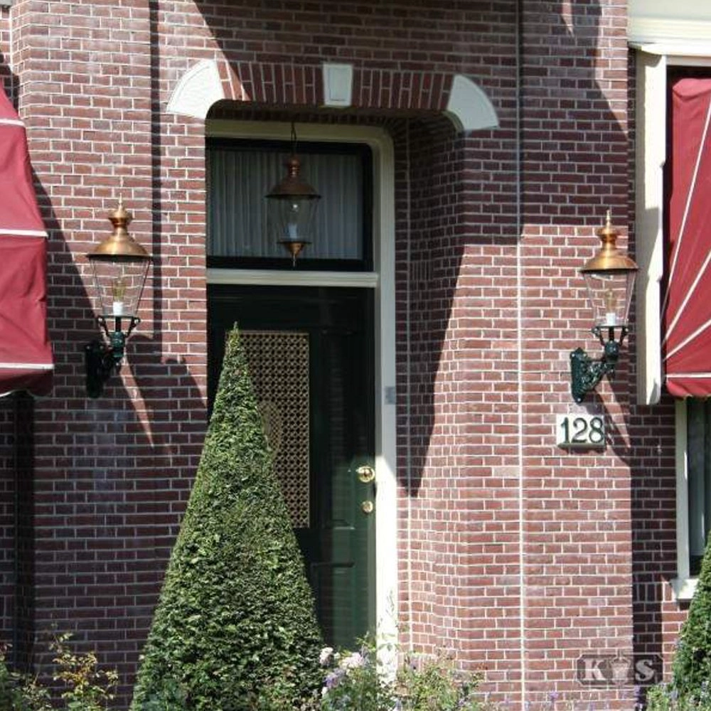 Nostalgische buitenlamp Marken zwart KS verlichting 8714732121644