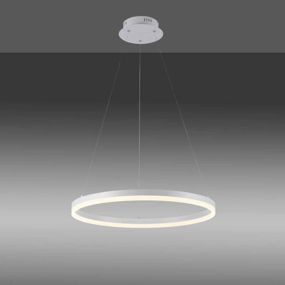 Moderne hanglamp Titus Ø 60cm wit Paul Neuhaus 4012248365366