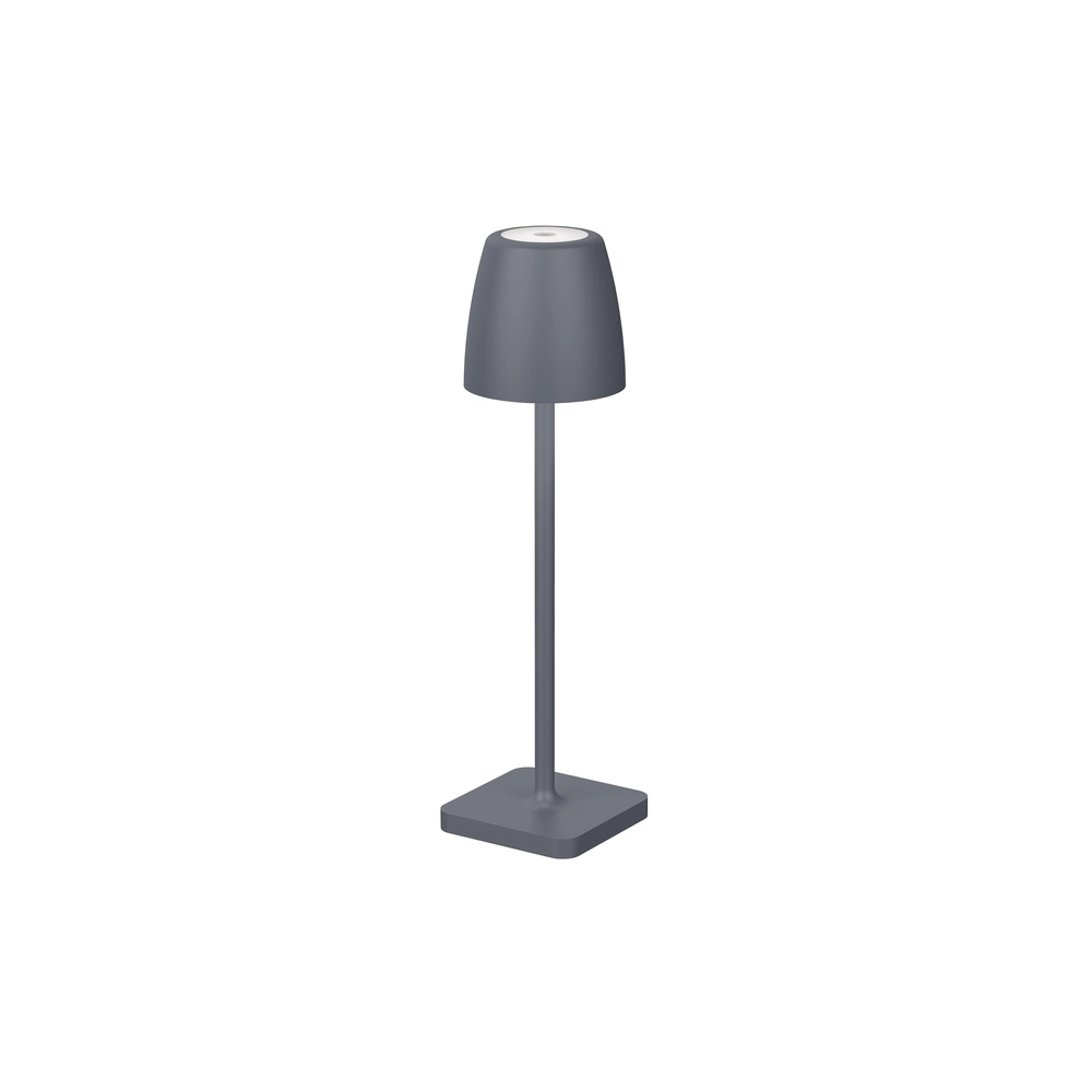 Tafellamp Colt grijs oplaadbaar