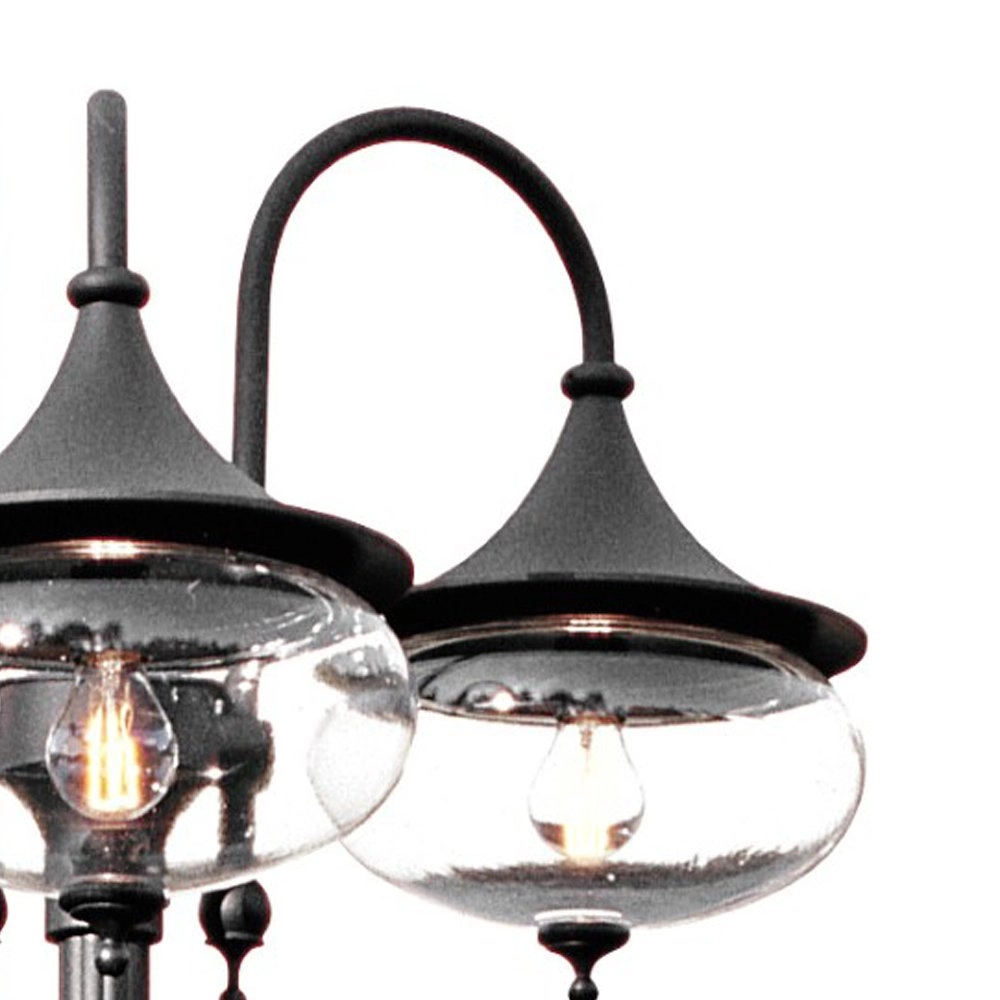 Lantaarnlamp Libra 3-lichts zwart KonstSmide 7318306217507
