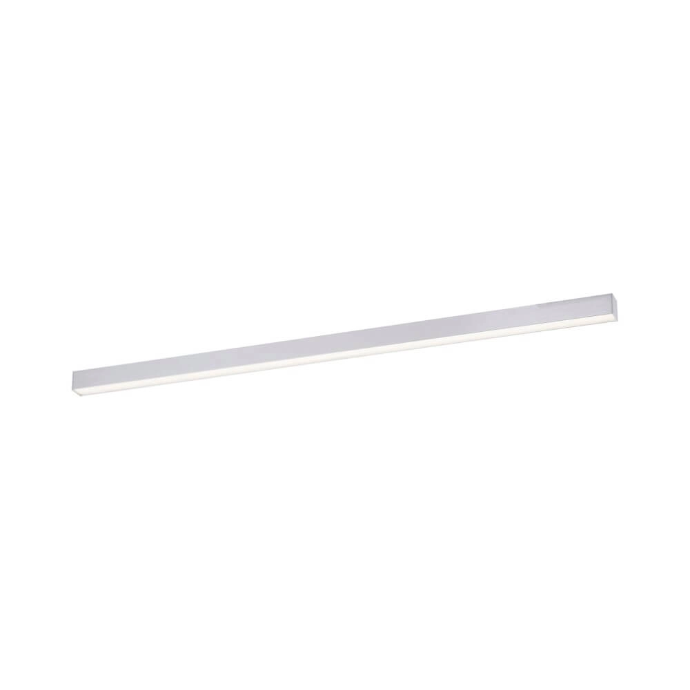 Strakke plafondlamp Pure Lines Straight aluminium