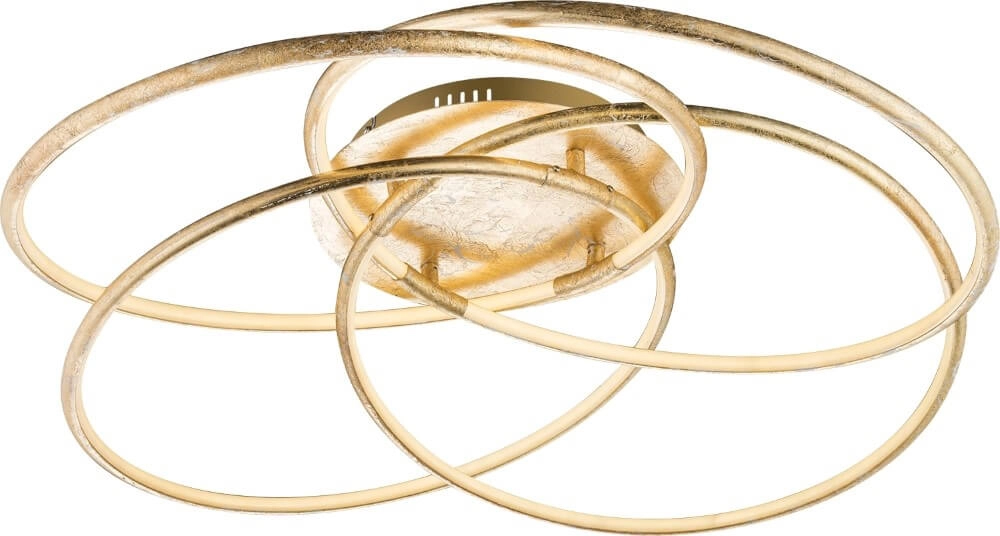 Gouden plafondlamp Barna Ø 85cm