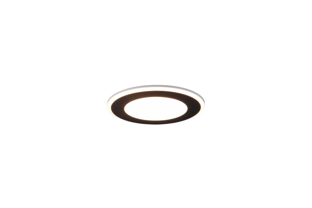 Inbouwverlichting Aura 14,8cm zwart Trio 4017807504101