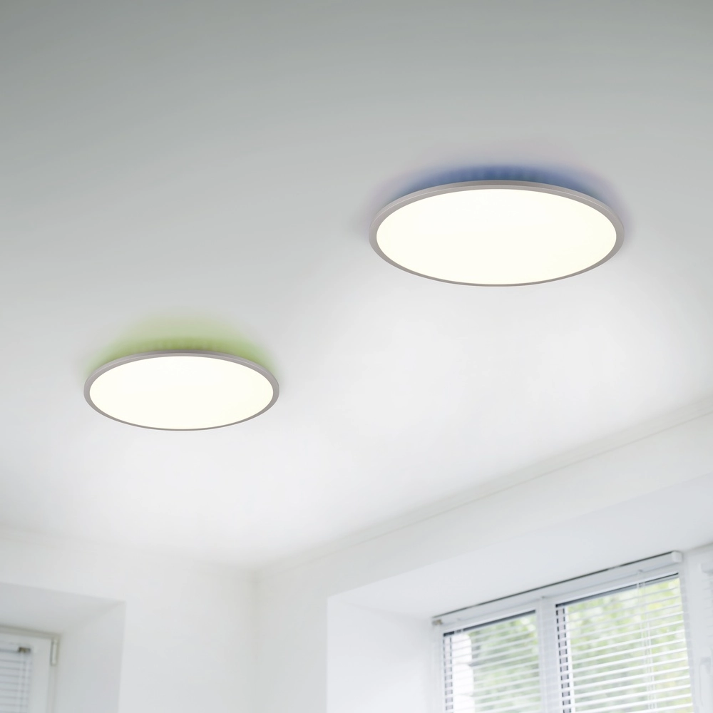 Plafonniere Yuma chroom Ø 40cm Trio 4017807581195